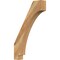 Ekena Millwork 4"W x 20"D x 32"H Imperial Rough Sawn Knee Brace, Western Red Cedar BRC04X20X32IMP00RWR - alternate 1